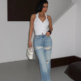 Barrel Ripped Jeans