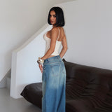 Vintage Wash Low Rise Baggy Jean