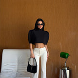 Cape Shoulder Blouse