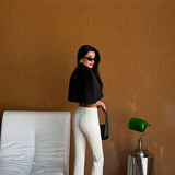 Cape Shoulder Blouse