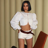 Arc Structured Blouse