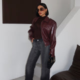 Contour Seam Wide Leg Jeans