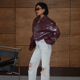 Vintage Wash Ripped Jeans