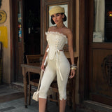 Lace Up Corset Top