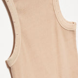 Washed Rib Racerback Crop Tank
