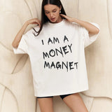 Money Magnet Print T-Shirt