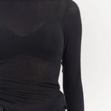 Belina High-Neck White Thin Body