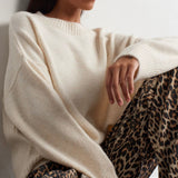 Soft Crewneck Knit Sweater
