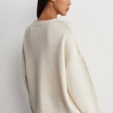 Soft Crewneck Knit Sweater