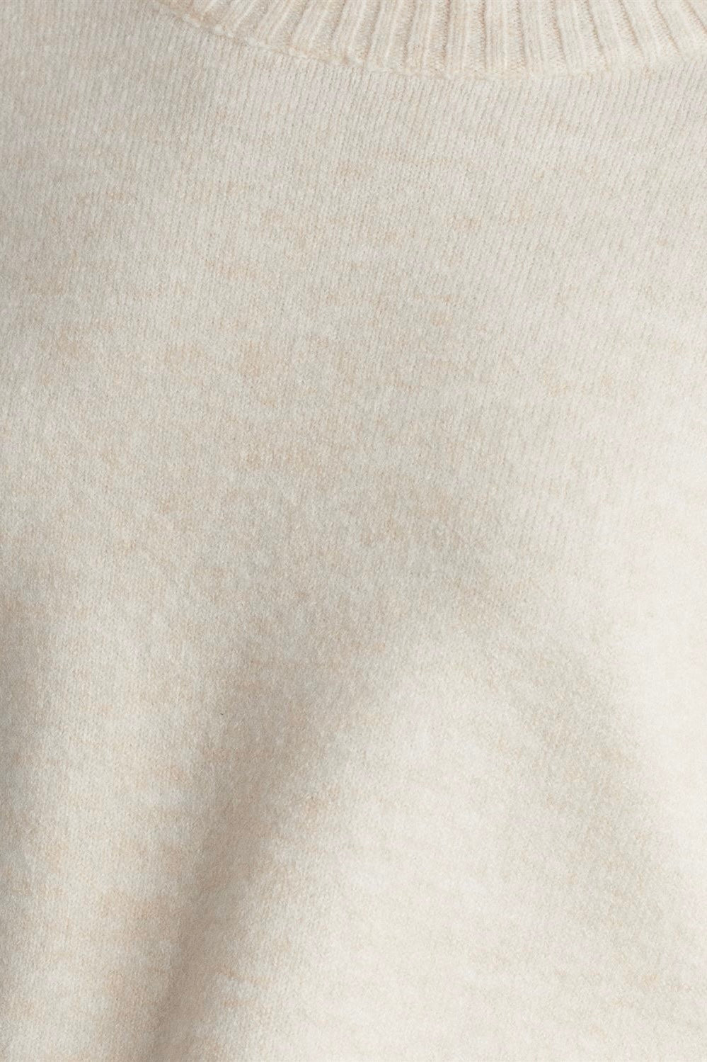 Soft Crewneck Knit Sweater