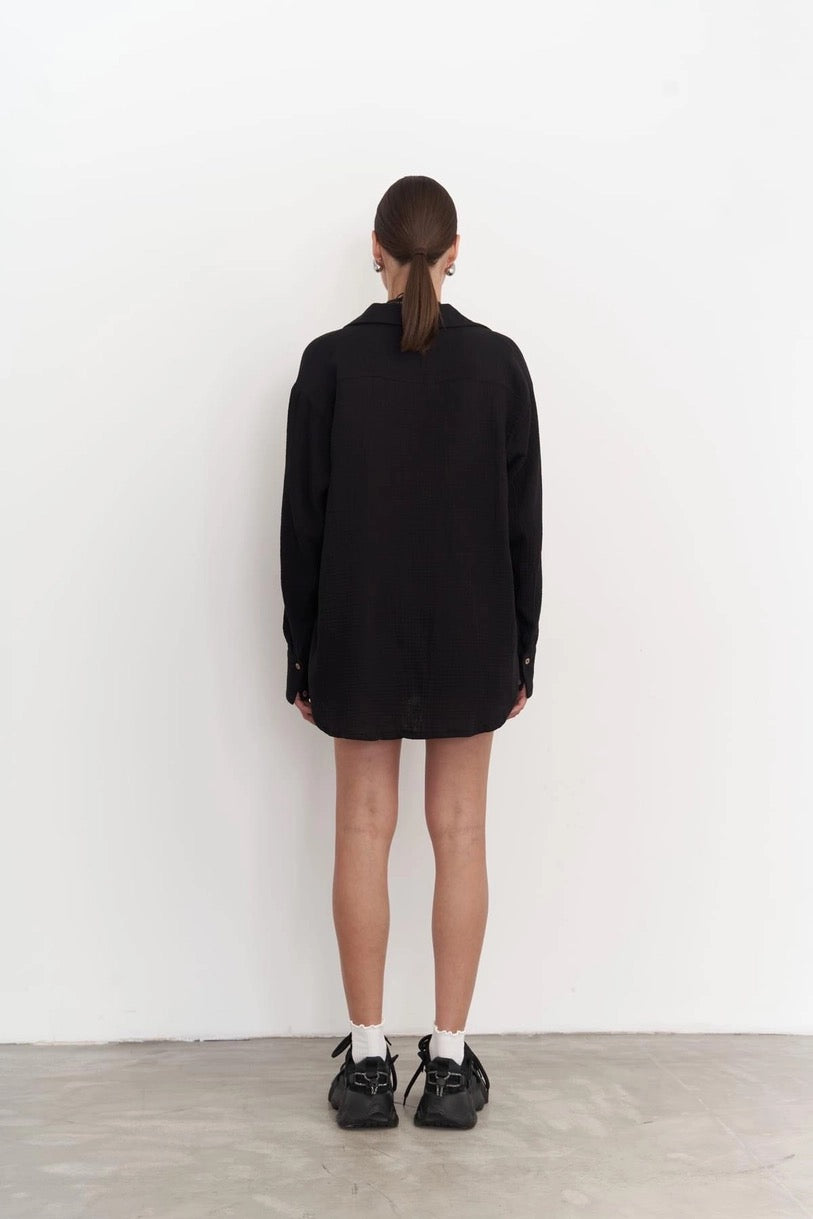 Muslin Shirt Set