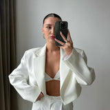 Eva Cropped Blazer