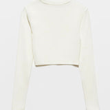 Basic Long Sleeve Crop Top