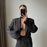 Eva Cropped Blazer