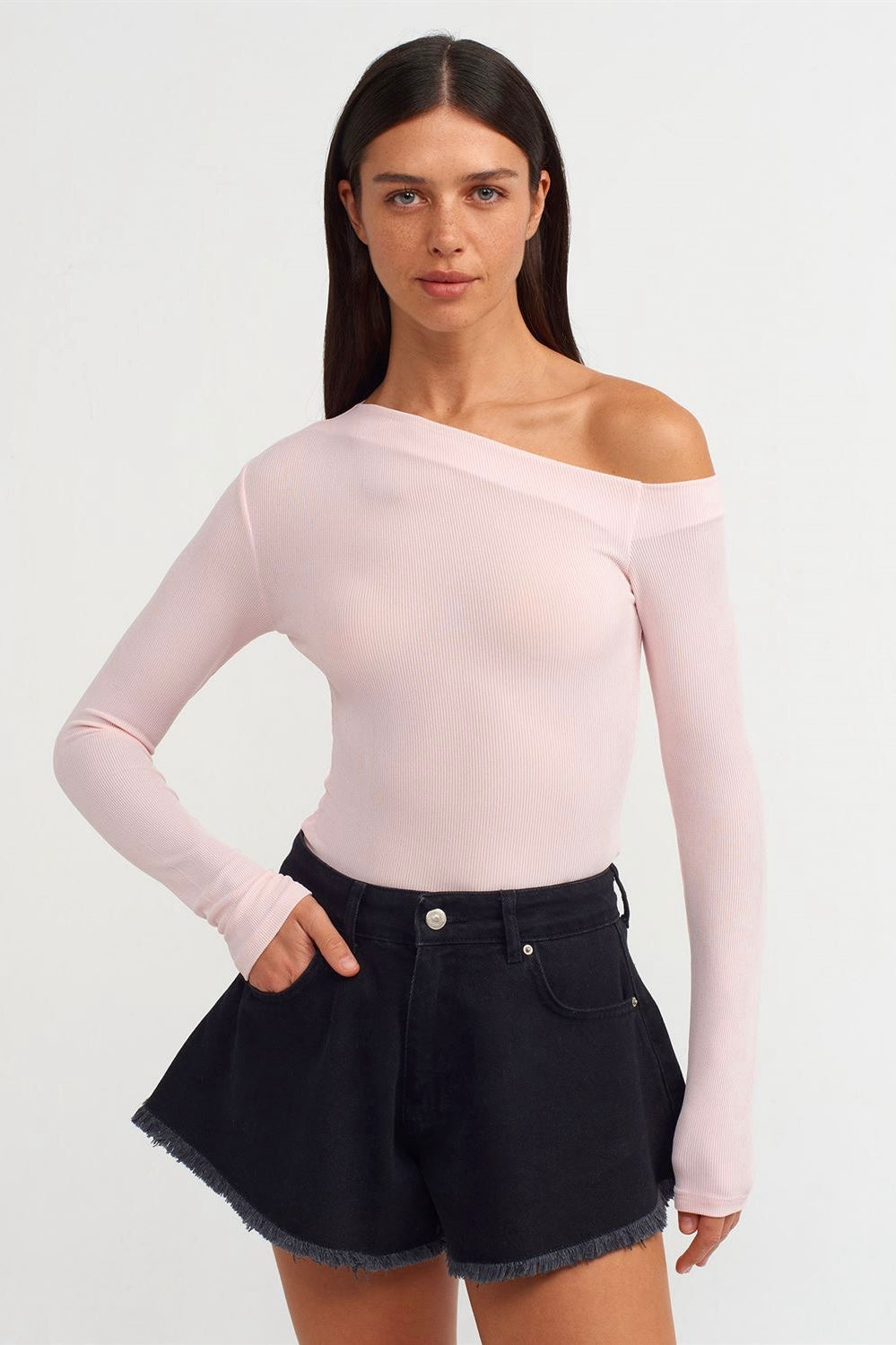 Asymmetric Long Sleeve