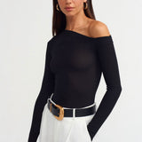 Asymmetric Long Sleeve