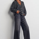 Cozy Button-Up Knit Cardigan