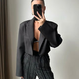 Eva Cropped Blazer