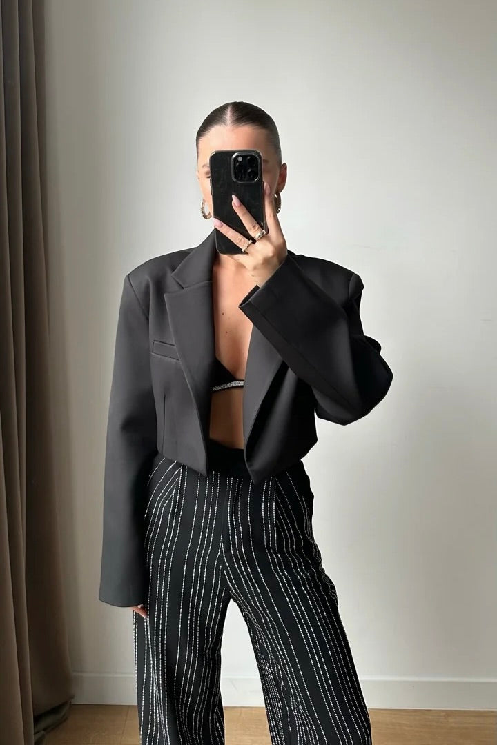 Eva Cropped Blazer