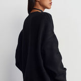 Soft Crewneck Knit Sweater