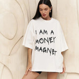 Money Magnet Print T-Shirt