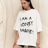 Money Magnet Print T-Shirt