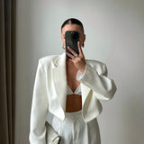 Eva Cropped Blazer