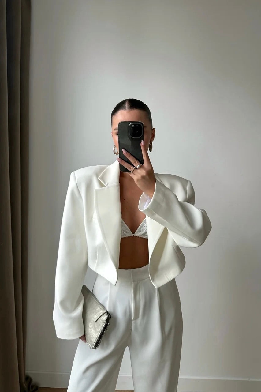 Eva Cropped Blazer