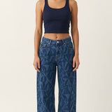 Prism Print Baggy Jean
