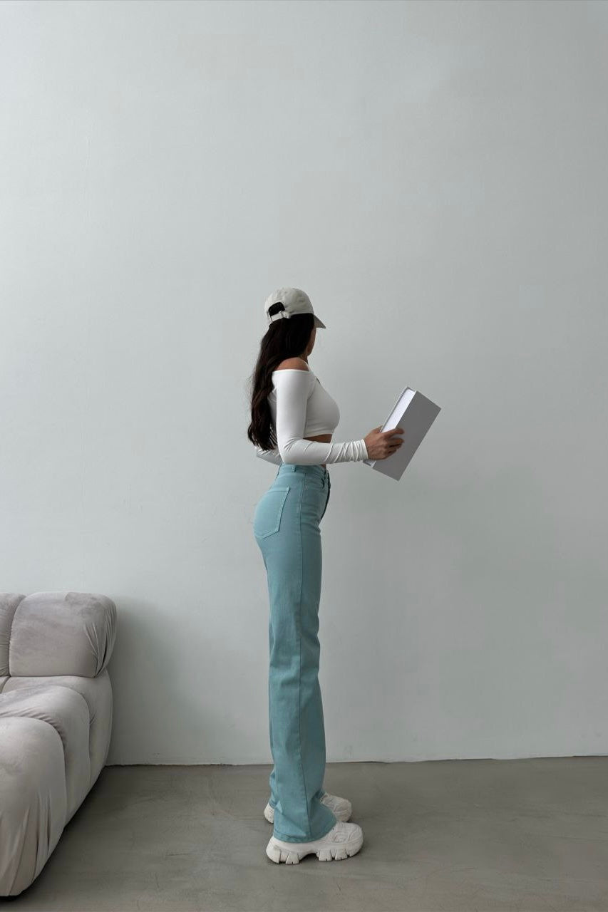 Plain Jeans In Colors