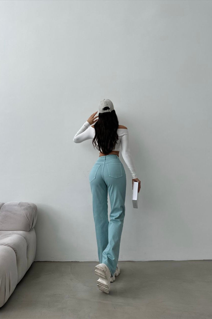 Plain Jeans In Colors
