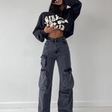Pockets Cargo Jeans