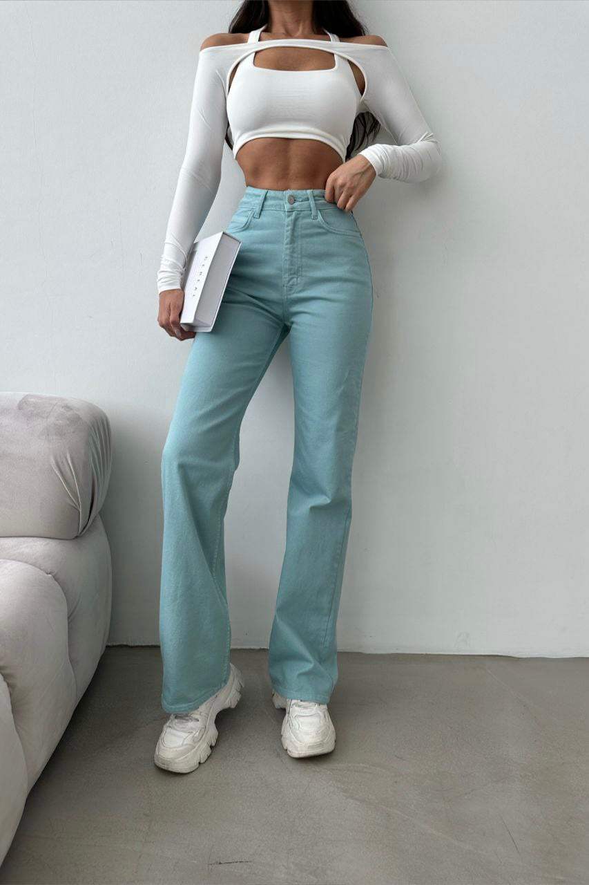 Plain Jeans In Colors