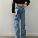 Pockets Cargo Jeans