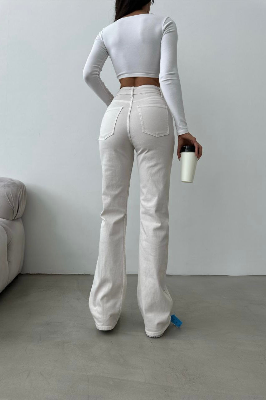 Plain Jeans In Colors