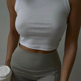Mini Fitted Ribbed Tank Top
