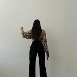 Palazzo Straight Jeans