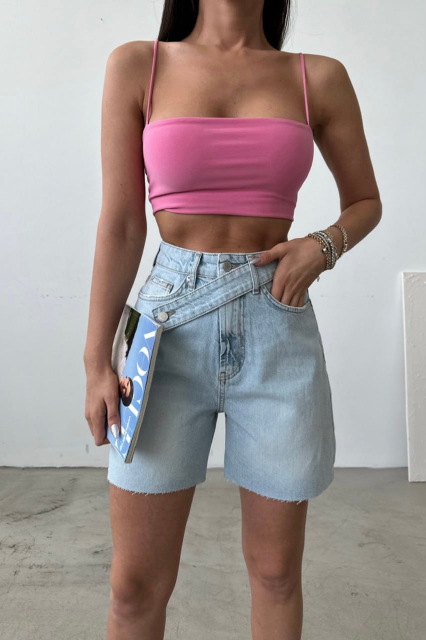 Cross Belt Shorts