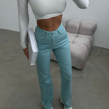Plain Jeans In Colors
