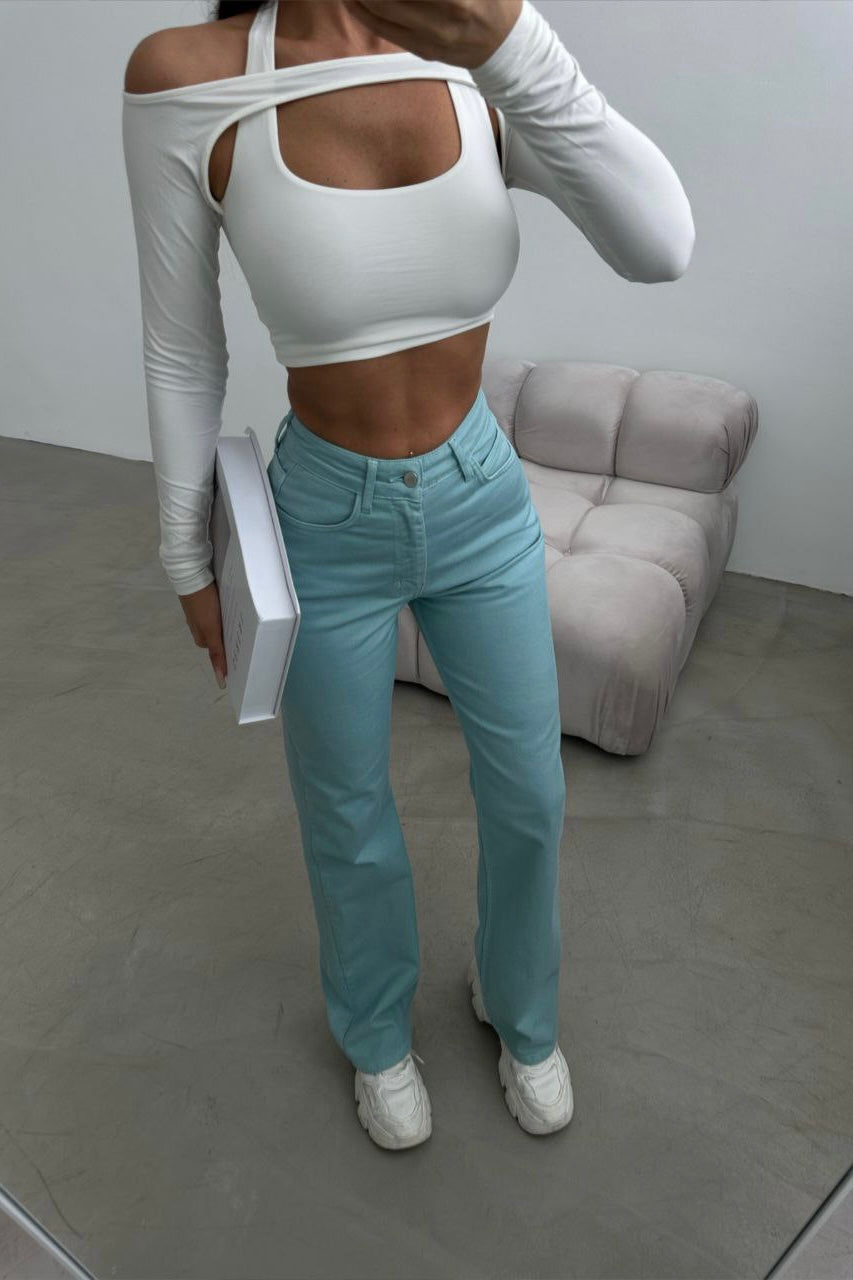 Plain Jeans In Colors