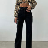 Palazzo Straight Jeans