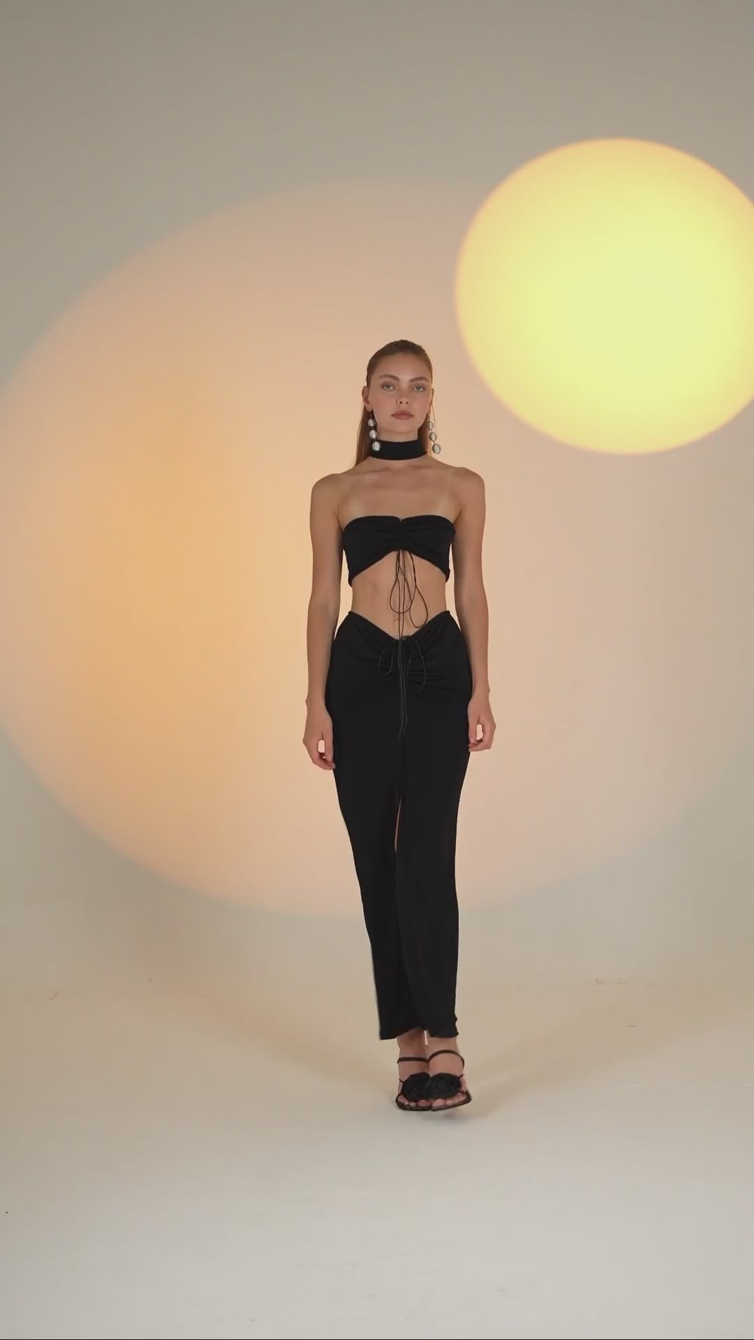 String Tie Front Set