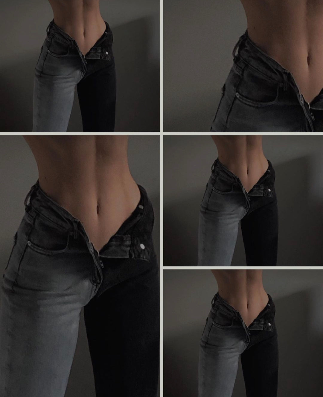 Bicolor Jeans