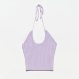 Cross Neck Tie Blouse