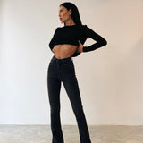 High Waist Stretch Fit Jeans