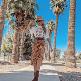 Cheetah Skirt