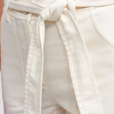 Belt Pockets Detailed Shorts