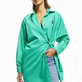 Asymmetric Button Shirt