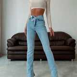 Cross Belt Jeans