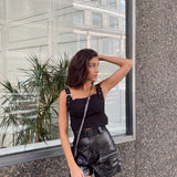 Woven Buckle Shorts
